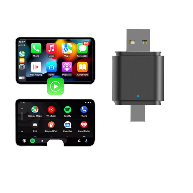 Universal Carplay Android Auto Adapter Stable USB Connection Dongle Suitable for Car Use;Wireless Carplay Dongle