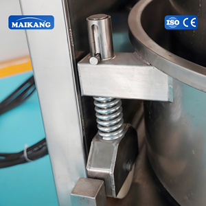 Machine de déshydratation hydraulique industrielle pour cornichons - Presse-légumes automatique à décharge supérieure pour la transformation du choucroute - Product Image 6