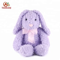 Peluche lapin aux longues oreilles, jouet en peluche, poupée lapin