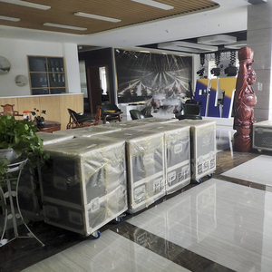 معدات مسرح الحفلات الموسيقية ، آلة صنع القصاصات في الهواء المضغوط مع حافظة الطيران ، قاذفات القصاصات النحيفة - Product Image 6