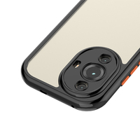 Coque de téléphone rigide antichoc en acrylique transparent anti-rayures coloré pour Huawei Nova 11 SE 12 Ulttra Pro Lite Enjoy 70