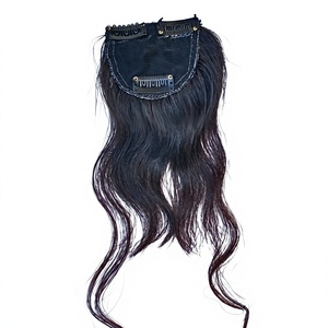 Extension de cheveux naturels indiens Remy vierges à 3 clips pour femme, ondulés, 26 pouces - Product Image 3