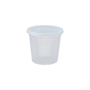 Contenitori Rotondi Monouso per Zuppa 350-900ml, Ciotole in PP Rinforzato Sigillate e Antisgocciolamento, Contenitori da Asporto per Dessert, Zuppe e Porridge - Product Image 6