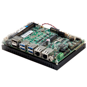 เมนบอร์ดอุตสาหกรรมแบบไร้พัดลม X86 รุ่นที่ 8 I7/i5/i3 พอร์ต LAN คู่ 12-24V LVDS/EDP DDR4 เมนบอร์ดแบบรวม Core I7 - Product Image 3