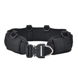 Molle Waist Belt Tactical Adjustable Padded Belts With Mesh Lining for Shooting