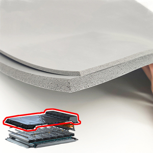 Nhà Máy Giá Tùy Chỉnh Hình Dạng Đóng Di Động Chất Lỏng Silicone Cao Su Bọt Mềm Kết Cấu Bề Mặt Miếng Bọt Biển Cho Dập Nóng Cho Miếng Đệm - Product Image 1