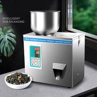 Bouteille Alimentaire Noix Granule Herbes Bonbons Épices Farine Lait Thé café Poudre Semi Auto Poudre Distribution Pesage Machine De Remplissage