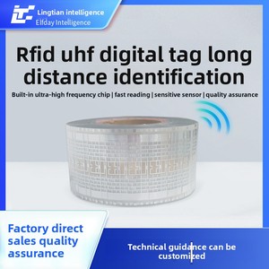 Etiqueta RFID UHF Impinj M830, Chip de Producción Nacional, Adhesivo KU7 de Alta Adhesión, 868-956 MHz, 100,000 Ciclos de Lectura/Escritura para Hoteles - Product Image 4