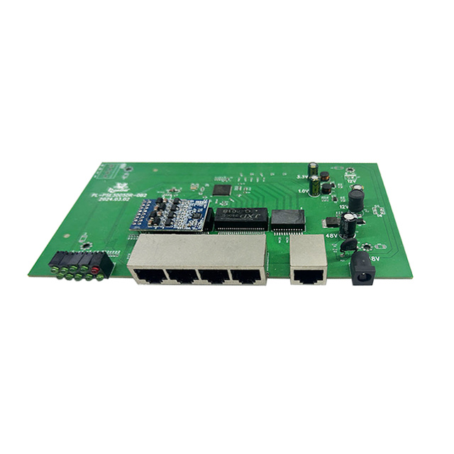 5 Port 10/100/1000mbps Gigabit Switches Support IEEE802.3af/at for Ip Cameras 48V POE Network Ethernet Switch Module