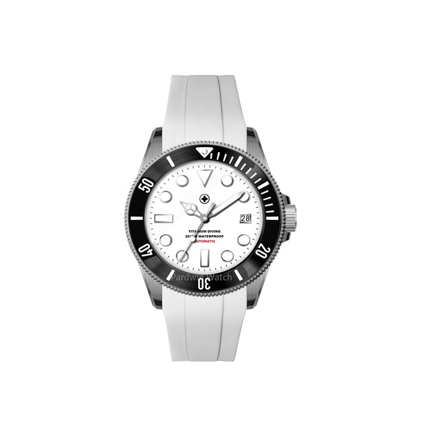 Custom Made Automatic Wrist Watch Steel Dive Mechanical Watches Waterproof Applied Switzerland BGW9 Luminous