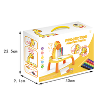 Tableau de Peinture Artistique, Jouets de Bureau, Nouveau Design, Jouets Éducatifs pour l'Apprentissage Précoce des Bébés avec Musique pour Enfants de 4-6 Ans, Jouets en Gros