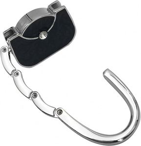 OEM Factory Foldable Purse <b>Hook</b> Metal Handbag Hanger Customized Logo <b>Bag</b> Holder <b>Table</b> Edge Hanging <b>Hook</b> <b>for</b> Corporate Gifts - Product Image 6