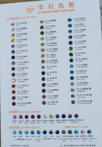 Collier empilable ovale personnalisable avec pierres précieuses, zircone cubique multicolore, plaqué or, chaîne de superposition quotidienne, vente en gros - Product Image 6