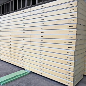 פנלים סנדוויץ 'פוליאורטן פרימיום פנלי בידוד מדורגה עבור אחסון קר בצפיפות גבוהה עבור חדרים קרים ומלונות - Product Image 2