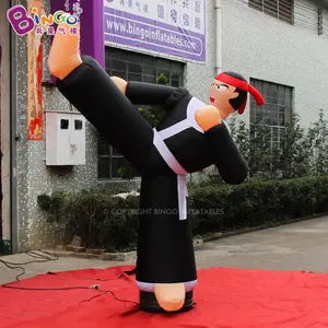 Reklam şişme tekvando Karate adam balon dev şişme Karate adam