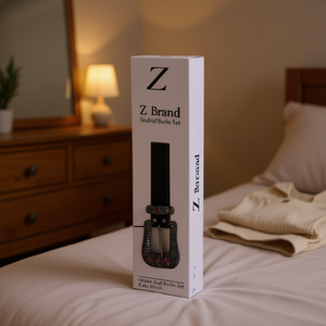 Ceinture à demi-boucle en forme de crâne de la marque Z, 3.8x105cm, accessoires de mode pour femmes - Product Image 2