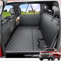 Housse de siège de voiture pour chien à fond rigide pour siège arrière – Protection antidérapante pour siège arrière de voiture