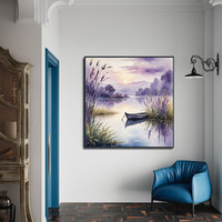 Art original, peinture à l'huile sur toile 100% peinte à la main, art déco, paysage naturel, taille personnalisée, art mural suspendu pour la décoration de la maison