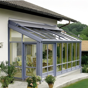 Cerramientos de Patio de Aluminio y Vidrio, Techos de Vidrio, Invernaderos, Casas de Cristal, Solárium Comercial de Aluminio, Solárium Exterior de Aluminio para 4 Estaciones - Product Image 6