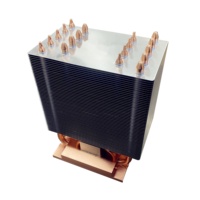 Dissipateur thermique de bonne qualité personnalisé grand dissipateur thermique en aluminium caloduc refroidisseur de dissipateur thermique pour module PC