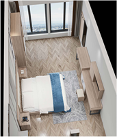 Venta Caliente, Muebles de Dormitorio de Hotel de Lujo de Alta Calidad al por Mayor, Juegos de Dormitorio de Hotel Personalizados Completos