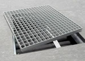 Stahlgitter Metallbaumaterial Gezahntes Verzinktes Stahlgitter Outdoor-Metallablaufabdeckung Gitter - Product Image 2