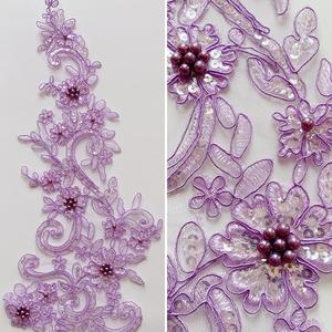 Thân Thiện Với Môi Siêu Nhấp Nháy Sequin Đính Cườm Hoa 40*14Cm Cho Buổi Tối Ăn Mặc Quần Áo Trang Trí Lưới Mô Hình Động Vật - Product Image 5