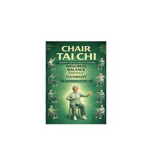 Livre de Tai Chi Haichuang pour seniors : Défi de 28 jours A5, 50 pages – Améliore l'équilibre, réduit les douleurs articulaires - Product Image 3