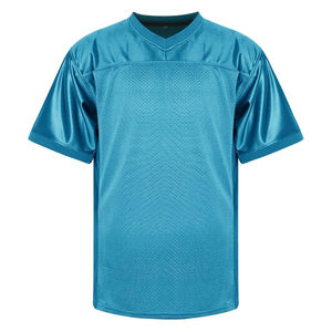 Camiseta Deportiva Extra Grande de Fútbol Americano, Estilo Urbano Hip Hop para Hombre, Logotipo Personalizado, Ligera, Transpirable, 100% Poliéster - Product Image 1