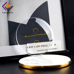 Manufacture CR39 1.499 lentilles optiques progressives avec longue lentille ophtalmique de lunettes multifocales <span class=keywords><strong>anti</strong></span>-reflet de couloir - Product Image 2