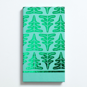 Carnet de poche à motif d'arbre estampé à chaud, petit journal à pages vierges pour cadeau et souvenir de fête - Product Image 3