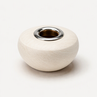 Couvercle de diffuseur d'aromathérapie en bois massif personnalisé, bouchon en bois pour bouteille d'huile parfumée personnalisée, accessoires écologiques pour la fragrance d'intérieur
