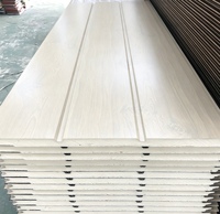 Panneau décoratif en métal sculpté ignifuge pour revêtement mural extérieur de maison modulaire et construction de maison préfabriquée