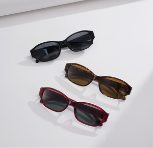 Customizable Retro Oval <b>Steampunk</b> High-end Ready Sunglasses Custom Logo Ready to Ship - Product Image 2
