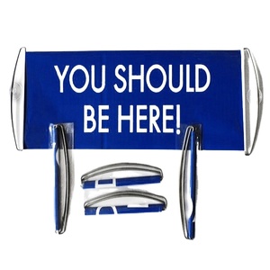 High Quality Cheap Customize logo Custom Fan Hand Roller Retractable Word Promotion Flag <b>Banner</b> <b>Banner</b> - Product Image 1