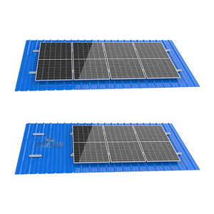 Sistema de Montaje Solar para Techos Metálicos Corrugados FarSun, Rieles Cortos para Estructura de Techo - Product Image 5