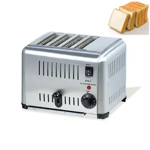 Vendita calda nuovo Design 4 fette Mini Pop-up tostapane elettrico commerciale Grill tostapane forno