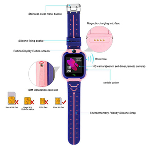 Q12 Kids <strong>Smartwatch</strong> LBS Tracker Remote Monitor SOS Z5 Anti-Lost Wristband <strong>SIM</strong> <strong>Card</strong> Support Waterproof IP67 for Children Babies - Product Image 5