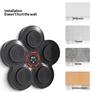 LADYGLOW, Equipo de Boxeo inteligente de entrenamiento de alta calidad, máquina de boxeo musical montada en la pared - Product Image 6