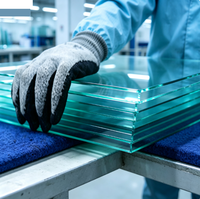 Vente en gros d'usine, fenêtres pare-balles personnalisées résistantes aux hautes températures, verre pare-balles sur mesure
