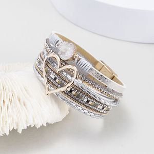 Pulsera de oro de 14k con incrustaciones multicolores de alta calidad para mayoristas, con cierre detallado y probado para mayor resistencia. - Product Image 4