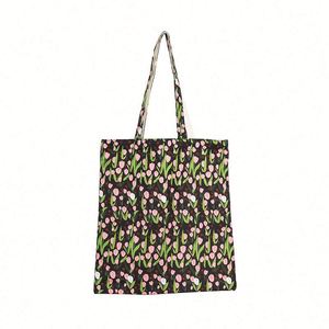 Custom Canvas <b>Bag</b> Printing Logo Fashion Shopping Advertisement Full Cotton <b>Bag</b> Single Shoulder Canvas <b>Bag</b> Custom Size - Product Image 3