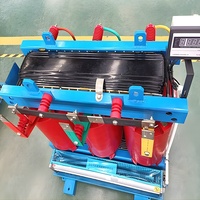 Transformateur triphasé abaisseur de tension de type sec, transformateur de puissance 50 kVA, 100 kVA, 750 kVA, transformateur électrique