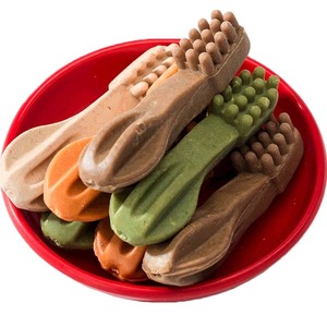 Chien Snack Brosse À Dents Nettoyage Des Dents Os Chien Dent Meulage Bâton Chien Morsure Colle Pet Snacks - Product Image 1
