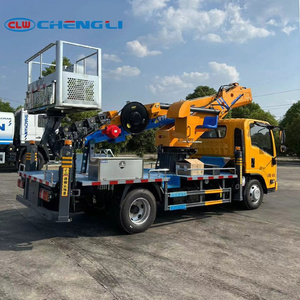 Footon Diesel Elevated Access Truck Aerial Work Platform Bucket Lift Vehicle for Municipal Maintenance - Product Image 5