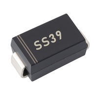 Redresseur à barrière Schottky SS39 3A 90V Faible VF 0.85V SMA DO-214AC Montage en surface Protection de polarité