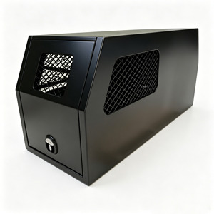 <span class=keywords><strong>Jaula</strong></span> de aluminio de 700 mm <span class=keywords><strong>para</strong></span> perros, tipo caja de camión, adaptable a la plataforma de un Ute o Bakkie con toldo. - Product Image 2