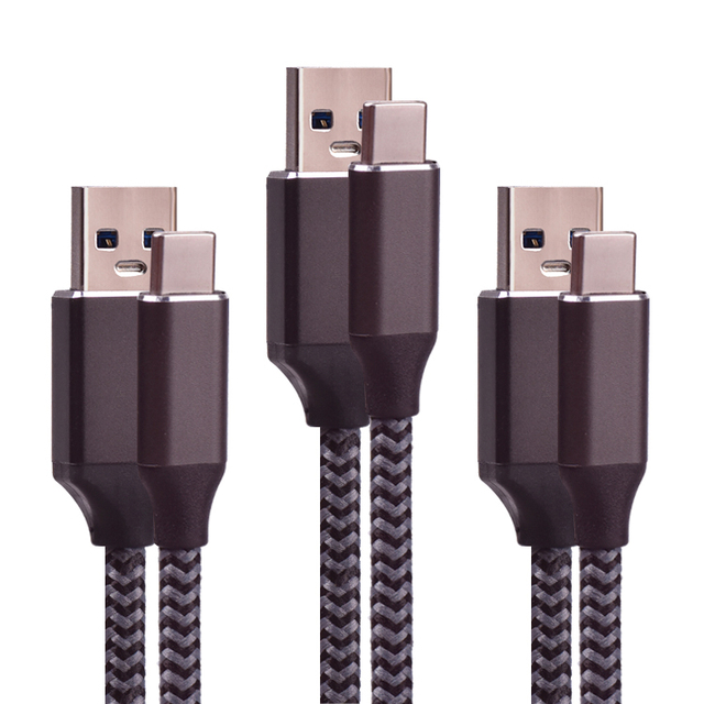 10Gbps Data Transmission USB a to Type C 18W Charging Speed Cable Compatible With External Hard Disk Devices/ Computers/ Laptops