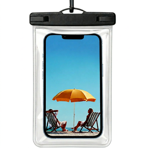 Étui de téléphone étanche en TPU avec poignée pour utilisation en extérieur - Product Image 1
