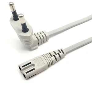 KC KTL-cable de alimentación para ordenador, 1m-10m, personalizado, 2 pines, 2 clavijas, Monitor, impresora AC, enchufe eléctrico de Corea